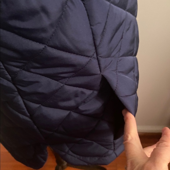 Lands end dark blue vest NEW size small (6-8) - Picture 5 of 9